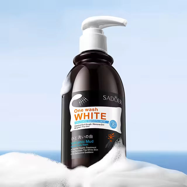 SADOER One Wash White – Gel Doccia Idratante e Illuminante