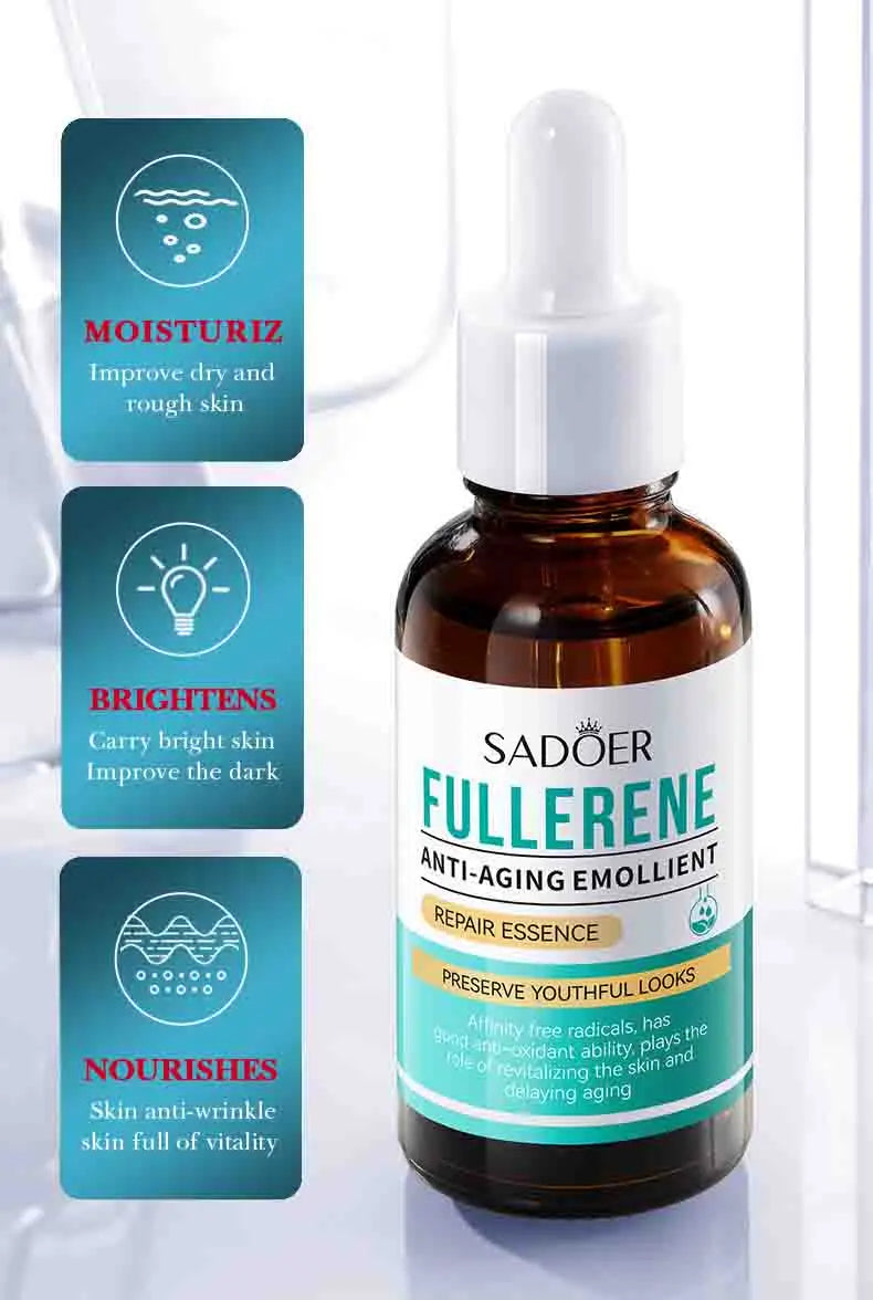 SADOER Fullerene Salicylic Acid Niacinamide Serum Confezione da 3
