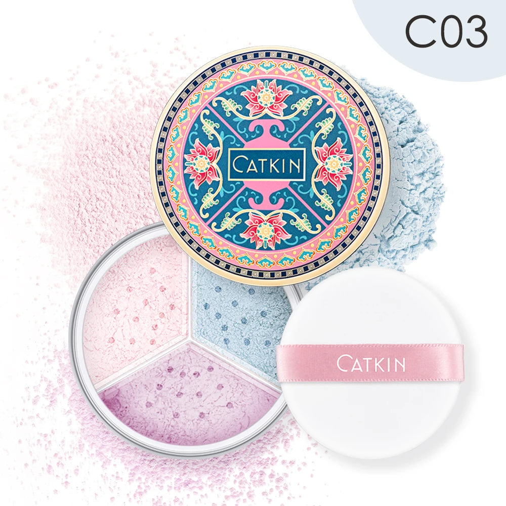 Catkin Trio-Color Lotus Loose Powder 15.6g