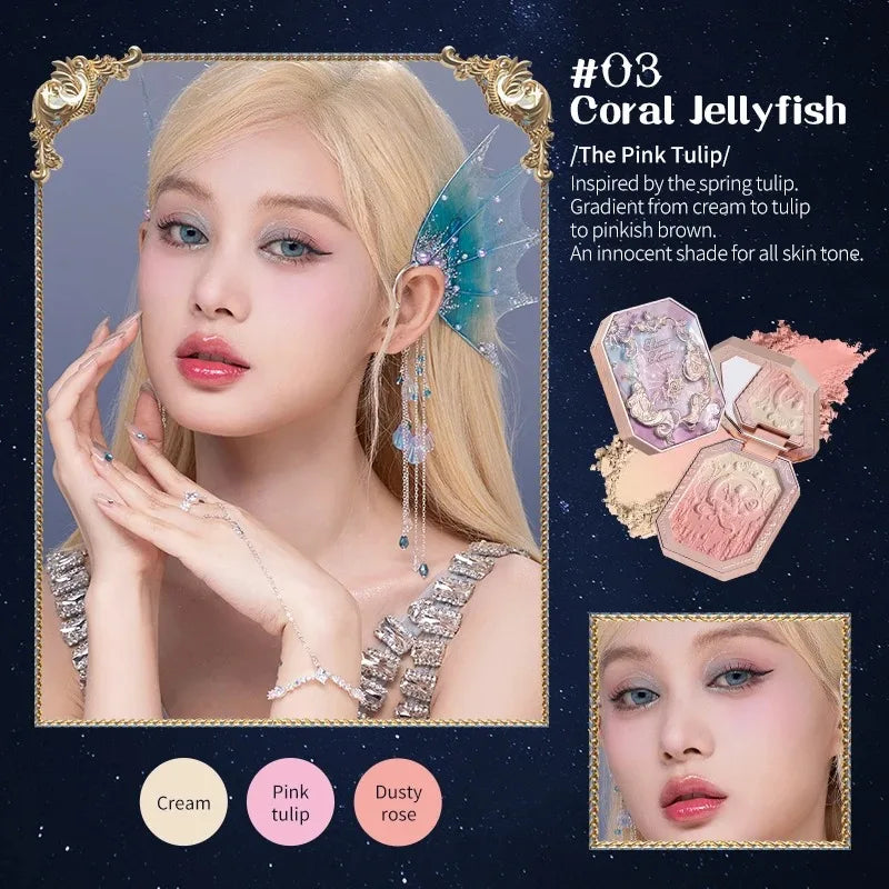 Flower Knows Moonlight Mermaid Gradient Blush 5g