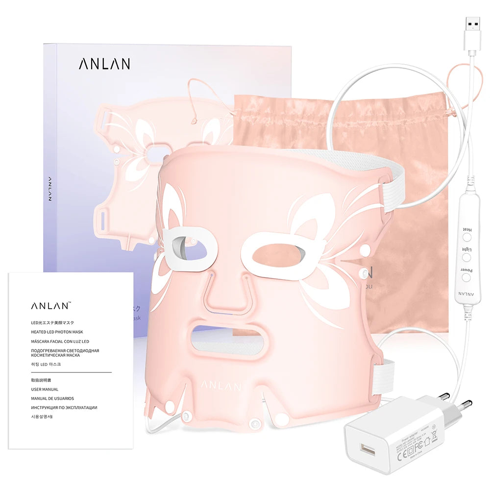 ANLAN Facial LED Mask – 5 Color LED Therapy