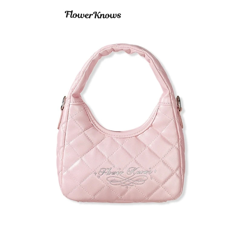 Flower Knows – 7th Anniversary Pink Handbag