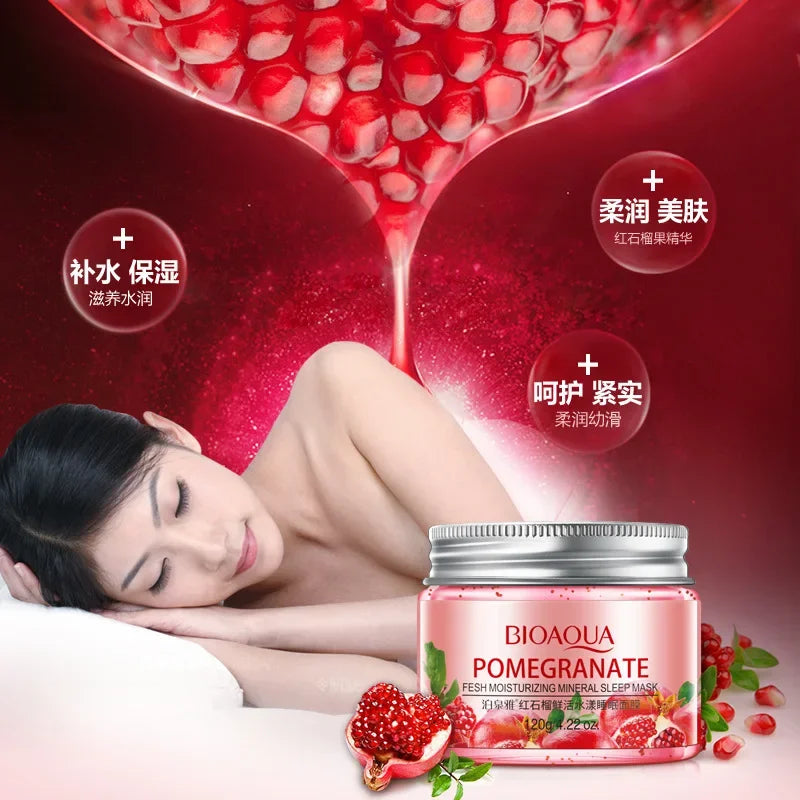 BIOAQUA Red Pomegranate Sleeping Mask