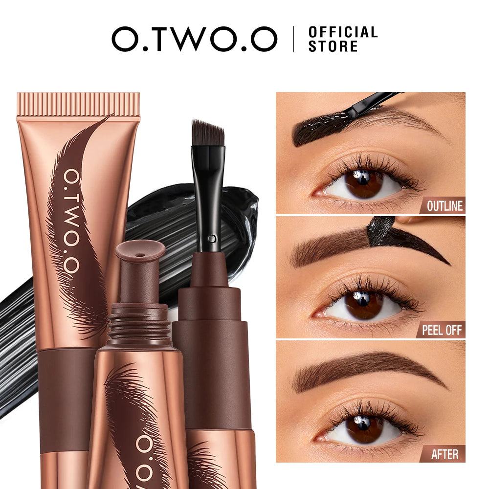 O.TWO.O Peel-Off Eyebrow Tint – Brow Tattoo Effetto Naturale