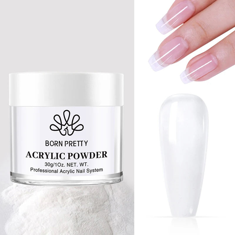 Born Pretty Polvere Acrilica per Unghie 30g