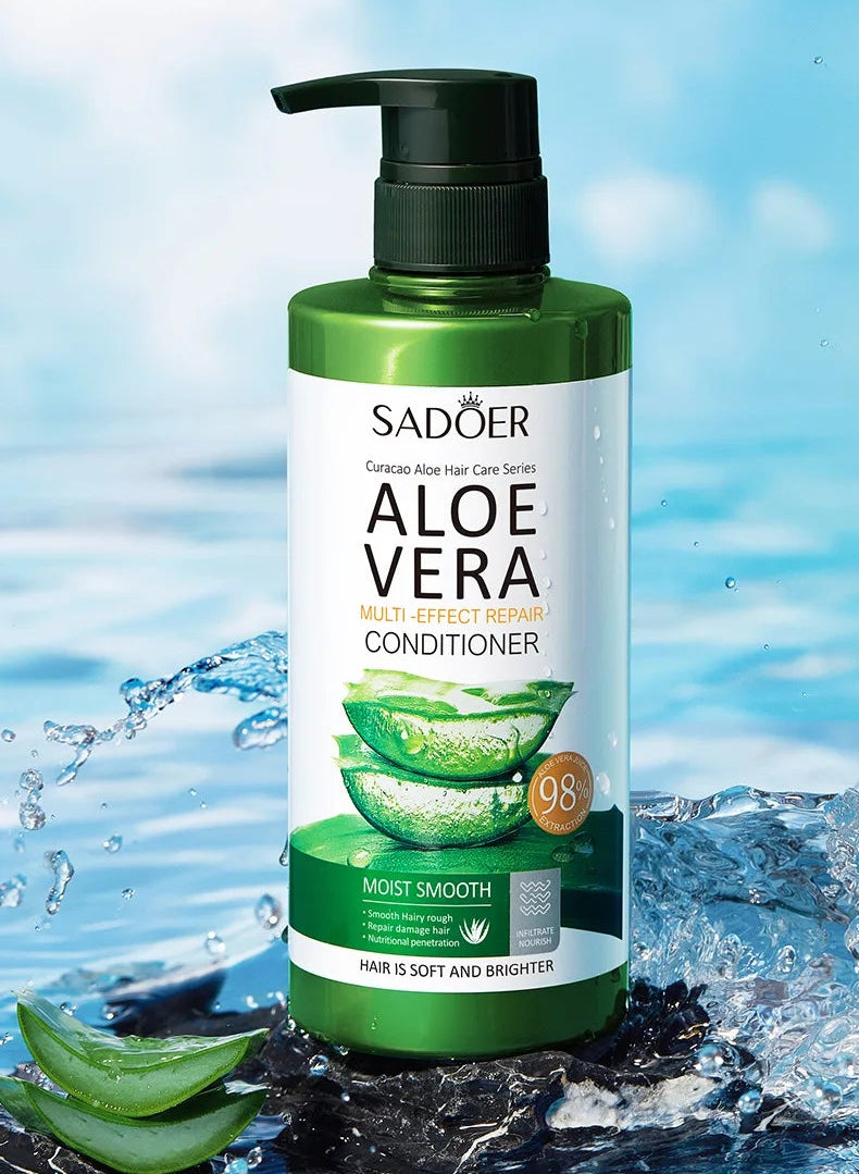 SADOER Aloe Vera Fluffy Smoothing Conditioner – Morbidezza e Nutrimento