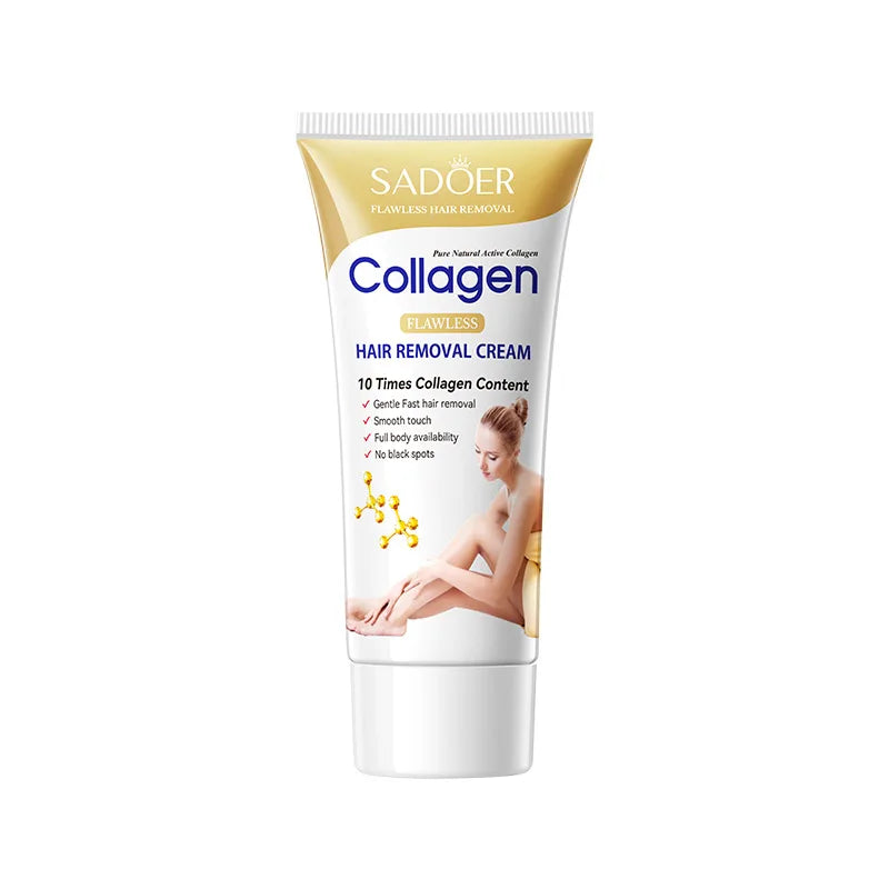SADOER Collagen & Ossein Hair Removal Cream – Crema Depilatoria Corpo