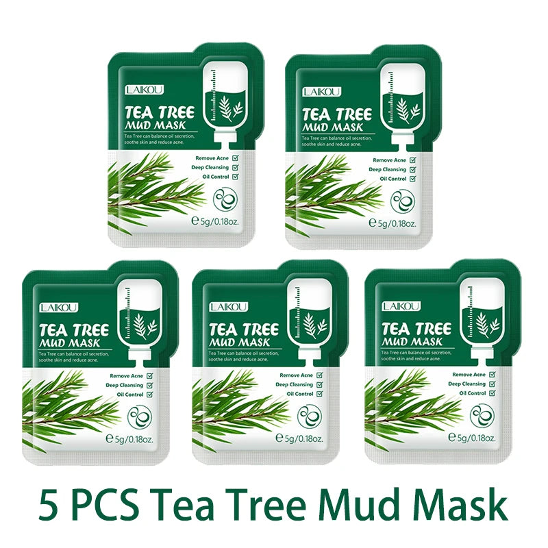 LAIKOU 5pcs Mud Mask Set