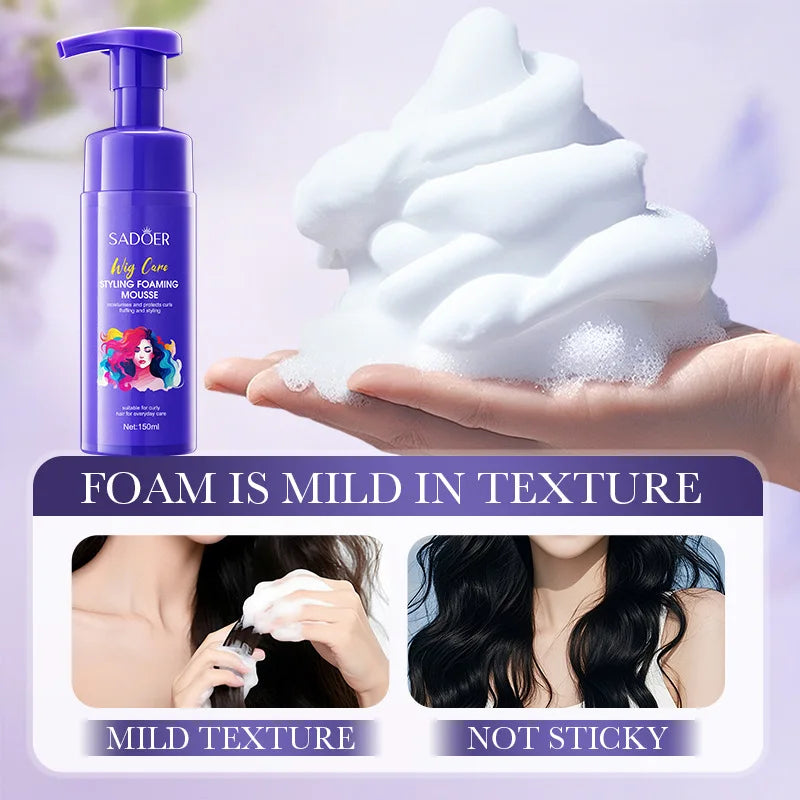 SADOER Styling Fluffy Bubble Mousse – Volume, Morbidezza e Tenuta