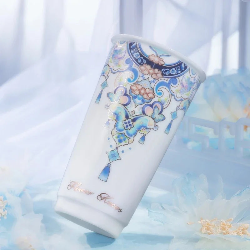 Flower Knows – Butterfly Cloud Collar Collection Mug