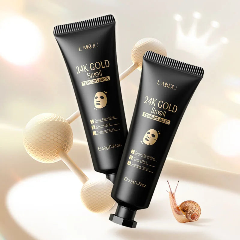 LAIKOU 24K Gold Peeling Face Mask