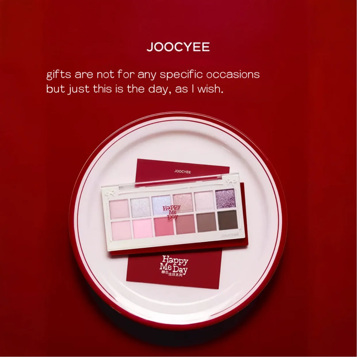 Joocyee Happy Me Day 12 Shades Eyeshadow Palette 14 g