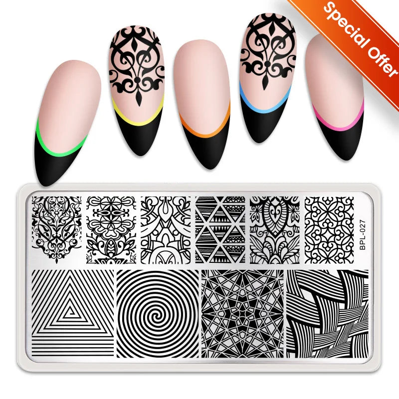 Born Pretty Stamping Plate (+ Varianti)