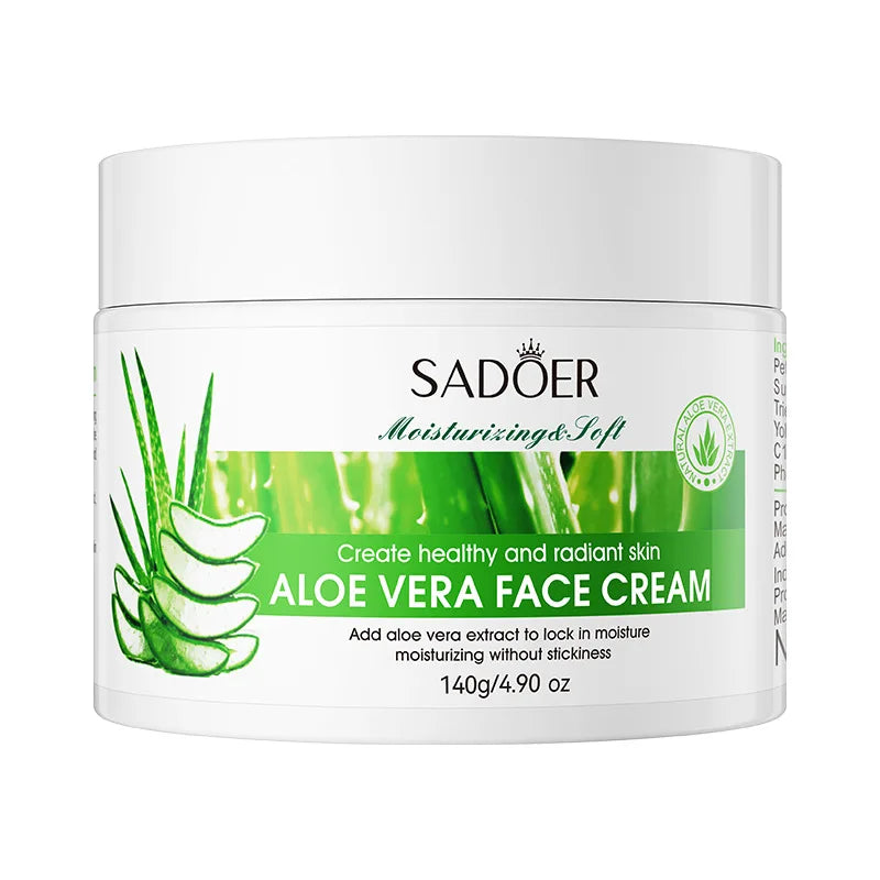 SADOER Plant Face Cream Collection – Bava di Lumaca, Carota, Aloe & Avocado