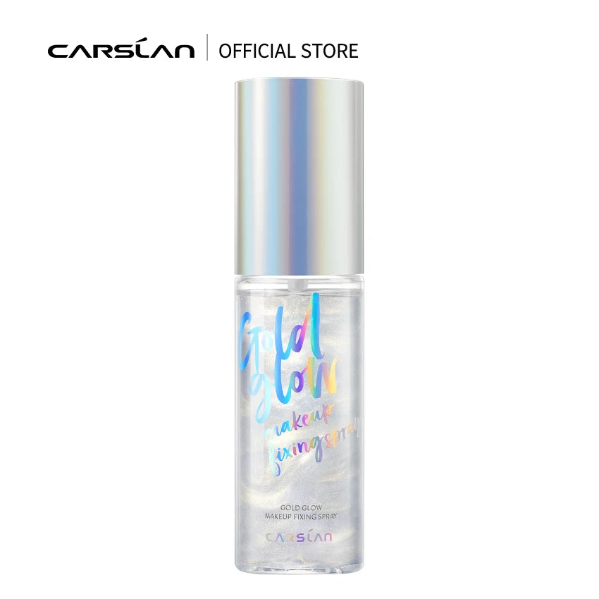 CARSLAN Gold Glow Makeup Setting Spray – Fissante Trucco Illuminante