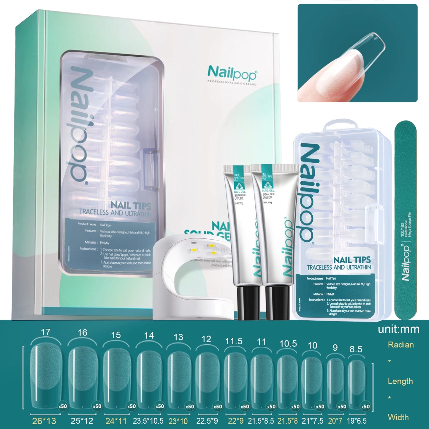 Nailpop Soft Gel Kit