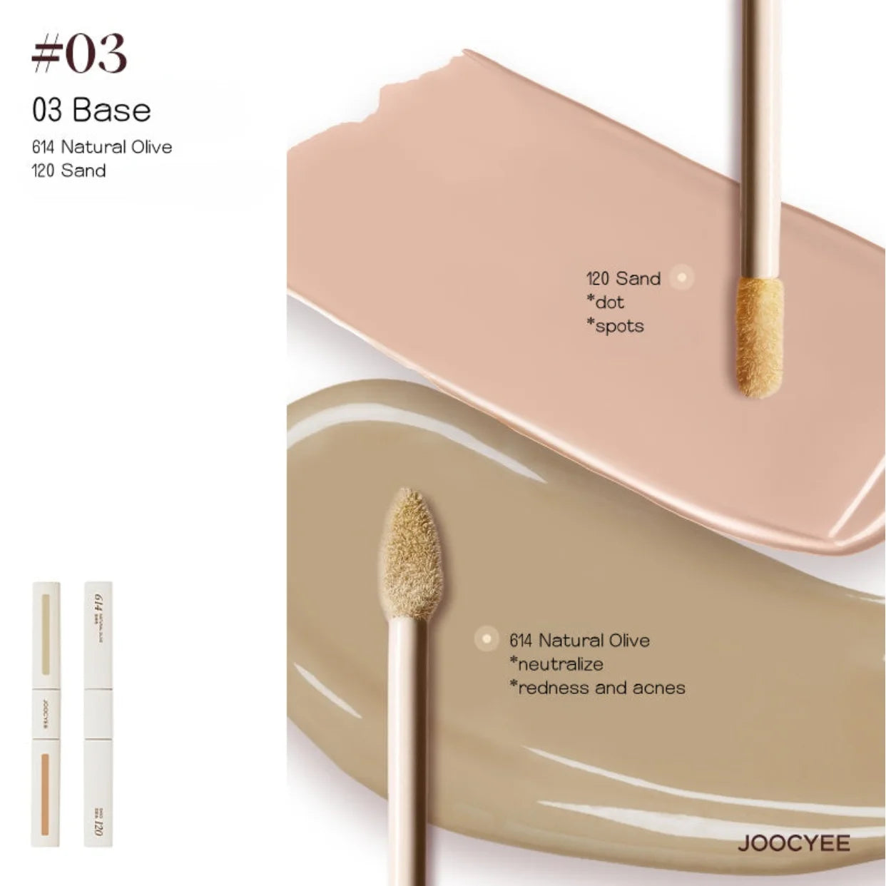 Joocyee Airy Wear Double Sided Concealer