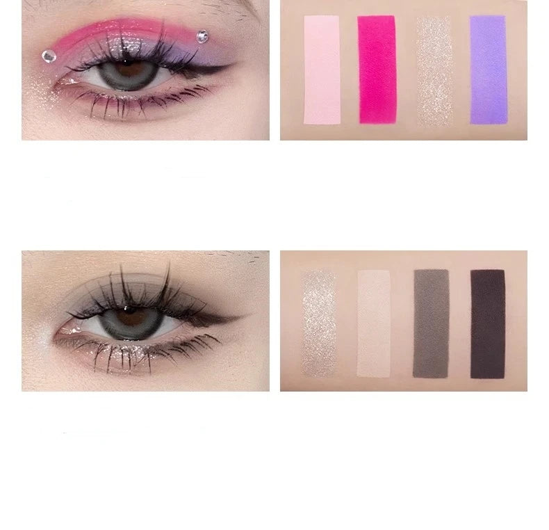 Joocyee Pink Powder Multi-Color Eyeshadow Palette – 16 Colori