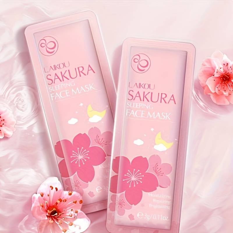 LAIKOU Sakura Sleeping Face Mask 7pz
