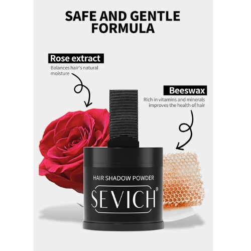 SEVICH Hairline Powder – Polvere Coprente per Radici e Stempiature