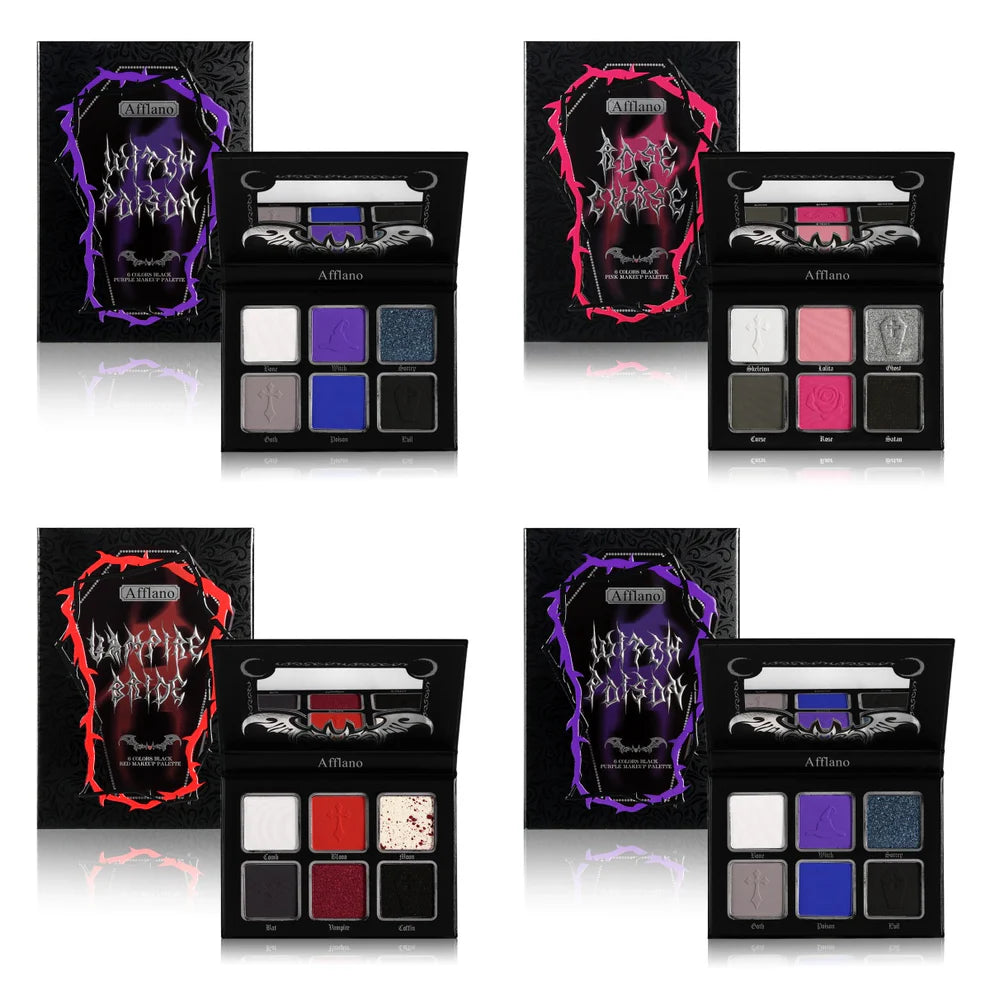 Afflano Halloween Gothic Makeup Palette