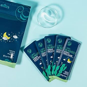 LAIKOU Seaweed Sleeping Face Mask 7pz
