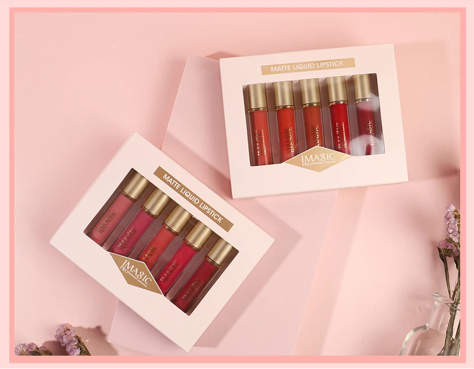 IMAGIC Matte Velvet Lip Gloss Set