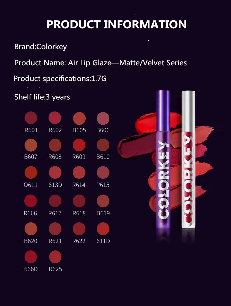 Colorkey Velvet Matte & Lip Gloss