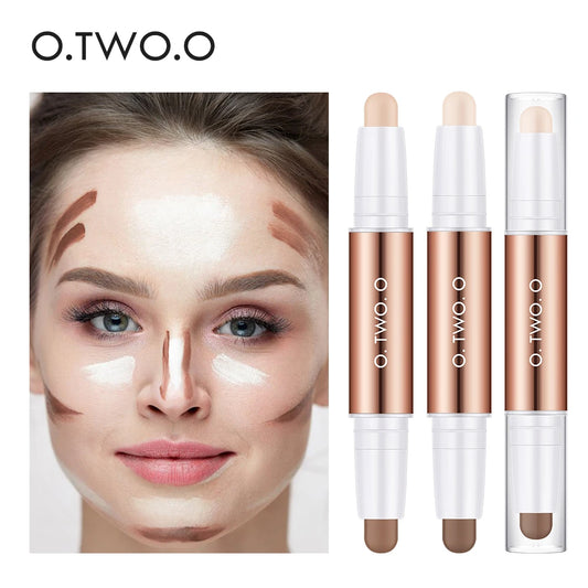 O.TWO.O Double Head Contour Stick – Highlight & Bronzer