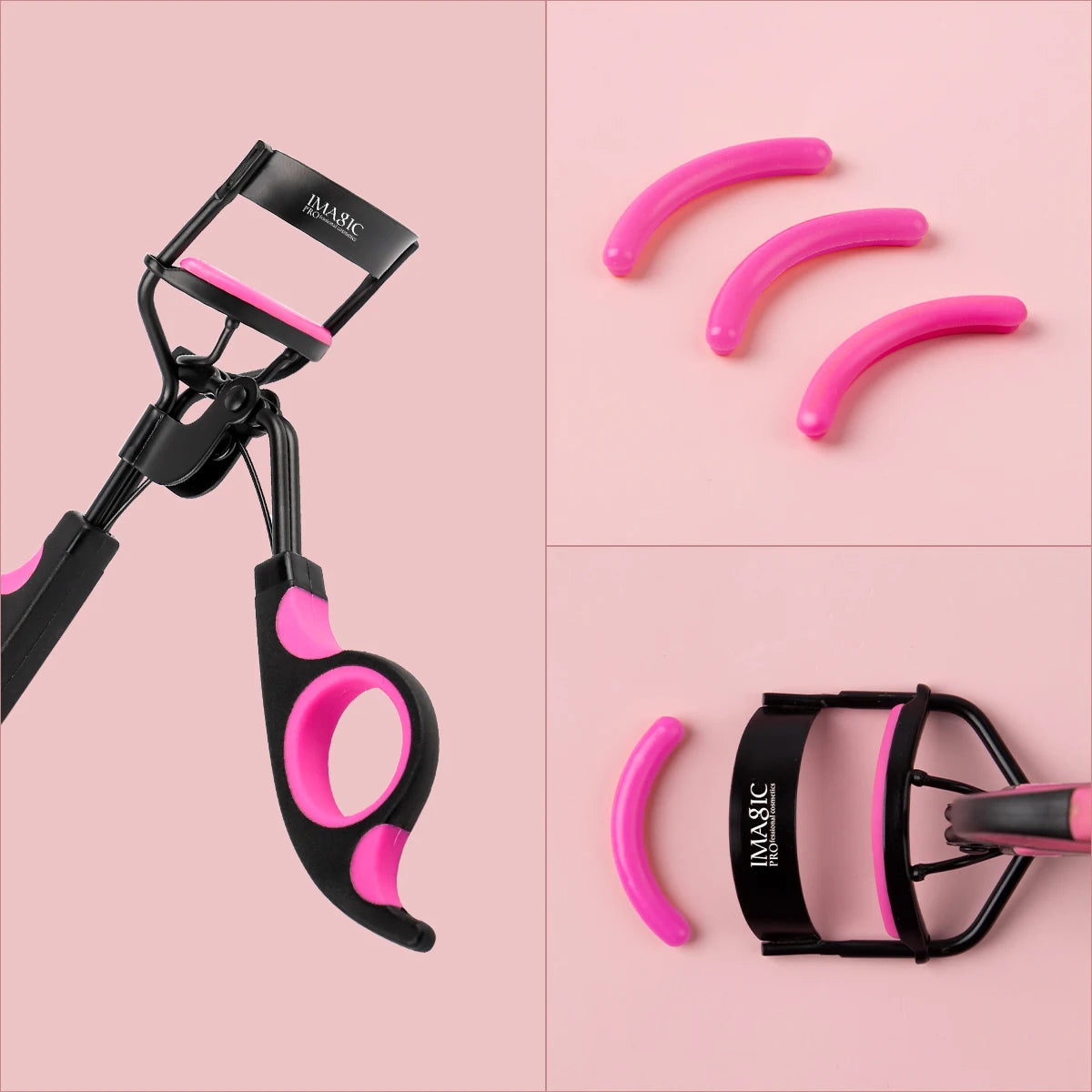 IMAGIC Eyelash Curler Professionale con Pad di Ricambio