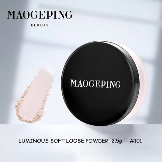 MAOGEPING Beauty Luminous Soft Loose Powder