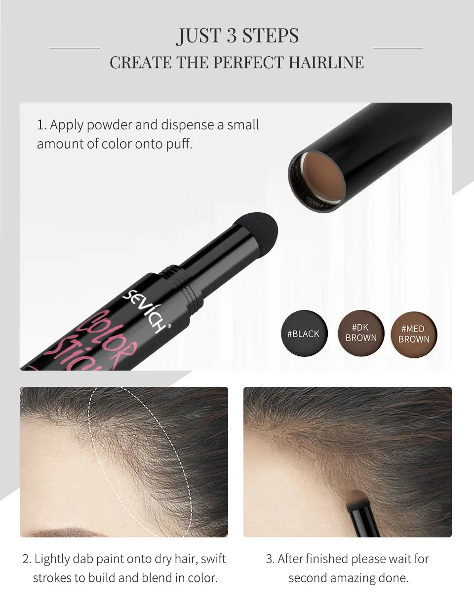 Sevich Hair Root Cover-Up Stick – Stick Correttivo per Radici e Contorni
