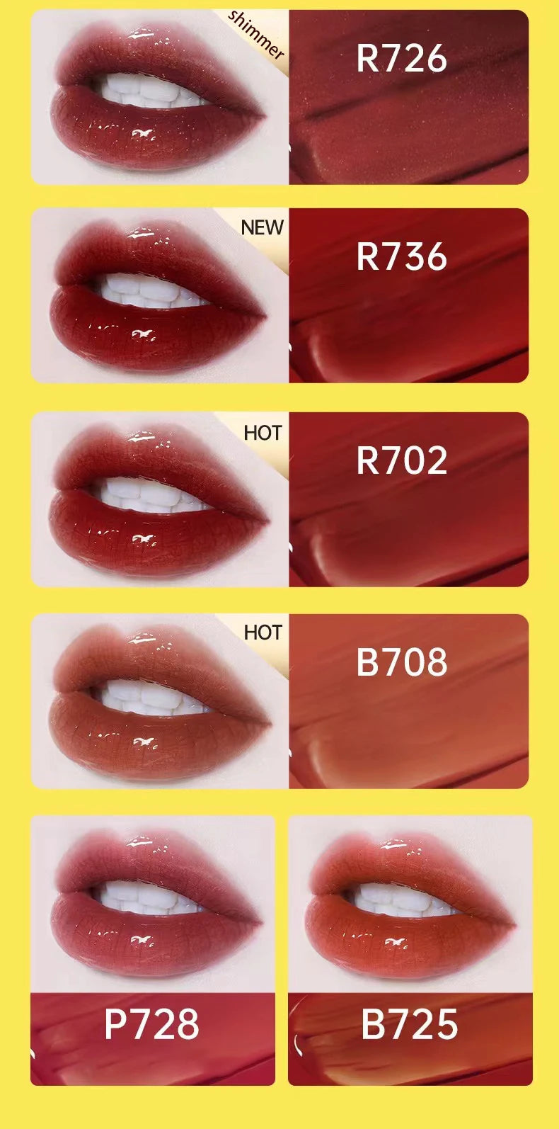 Colorkey x Pokémon – Mini Lip Glaze Gift Box (6 pezzi)