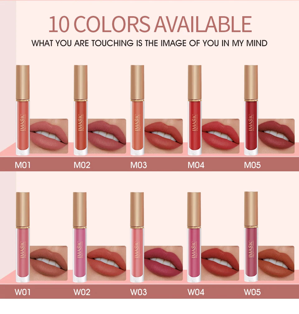 IMAGIC Matte Velvet Lip Gloss Set