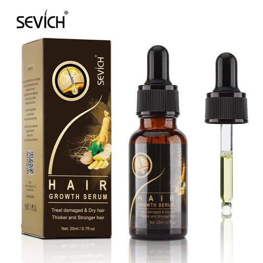 Sevich Ginger Hair Growth Serum – Siero Stimolante per la Crescita dei Capelli (20ml)