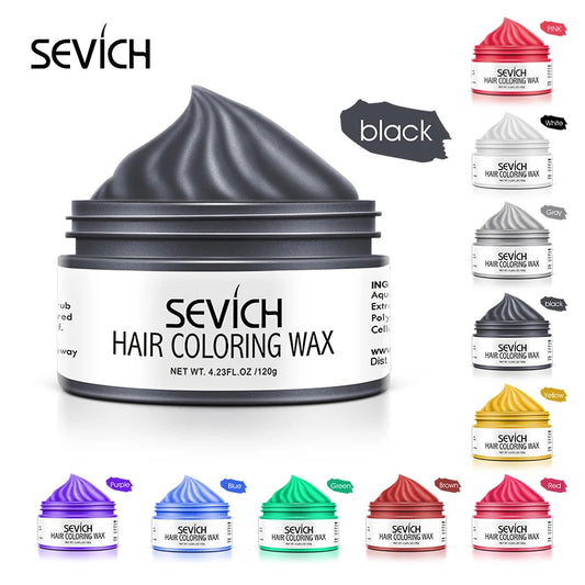 Sevich Temporary Hair Color Wax – 9 Colori