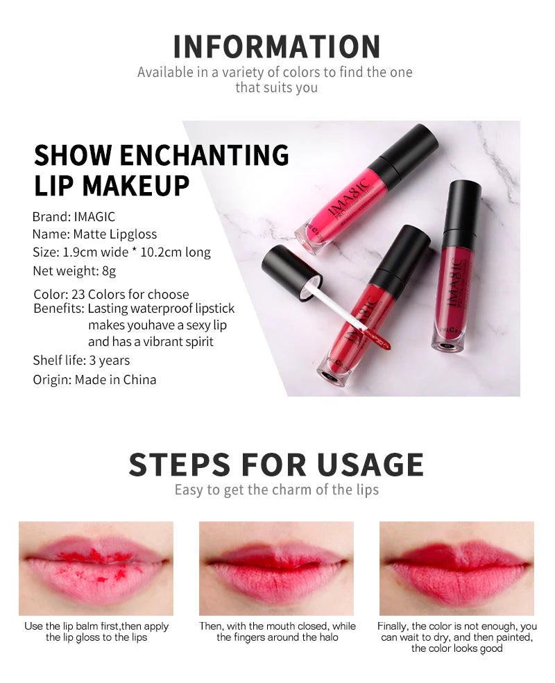 IMAGIC Essential Matte Liquid Lipstick
