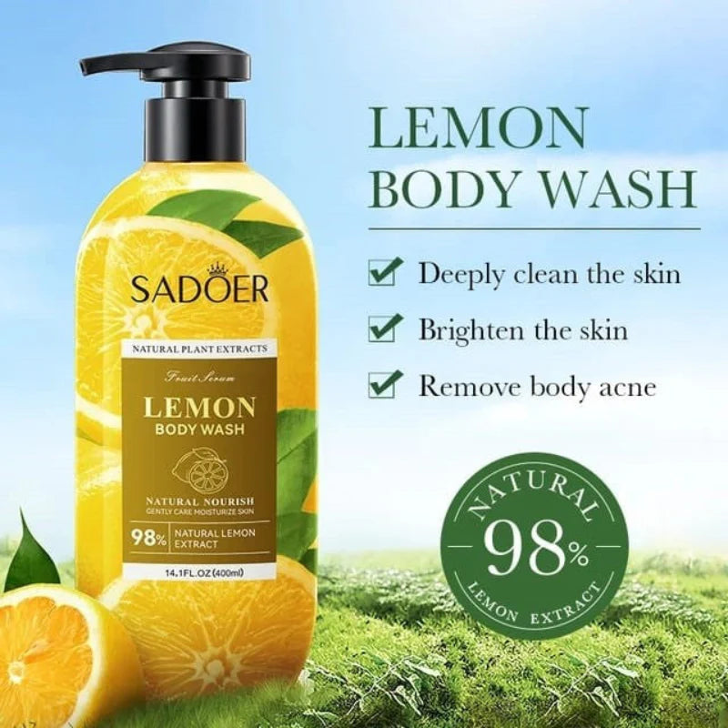 SADOER Lemon Shower Gel 400ml