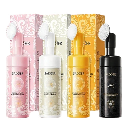 SADOER Facial Cleanser – Bamboo Charcoal / Vitamin C / Camellia / Rose