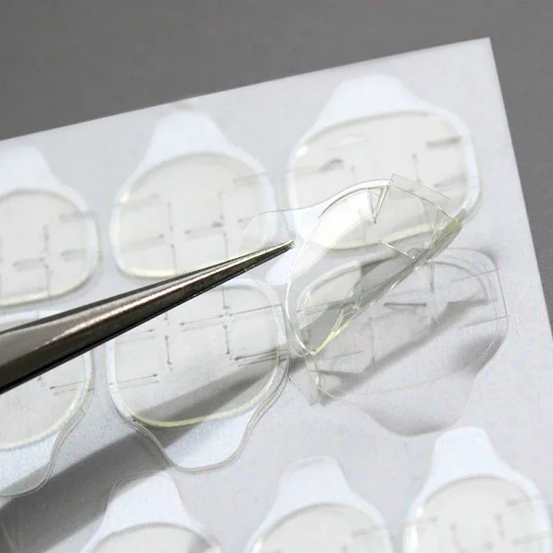 Nailpop Jelly Adesivi Biadesivi per Unghie Finte 5 o 10 Fogli