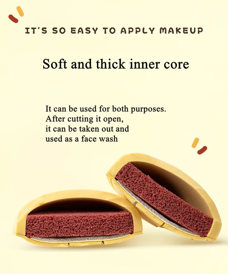 Lishu Taiyaki Air Cushion Puff 2 Versioni