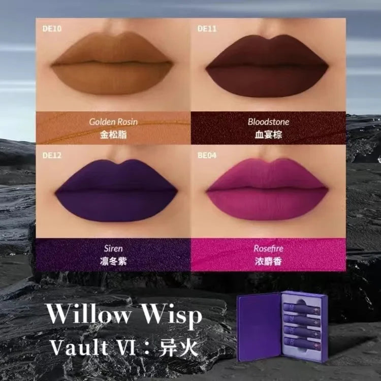 Kaleidos Matte Lip Cream Set