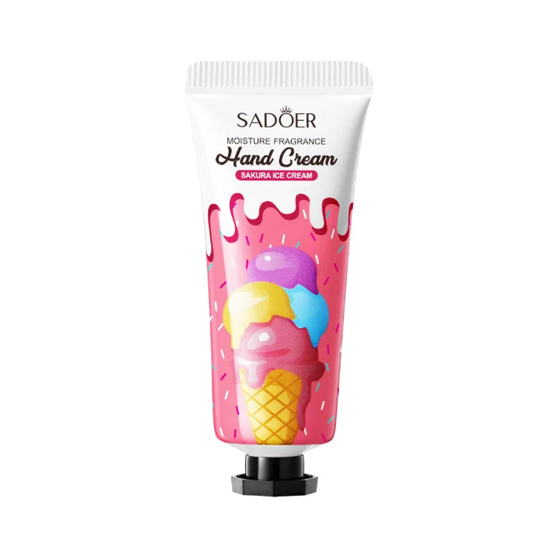 SADOER Hand Creams Green Tea, Orange, Blueberry, Grape, Sakura & Set Completo