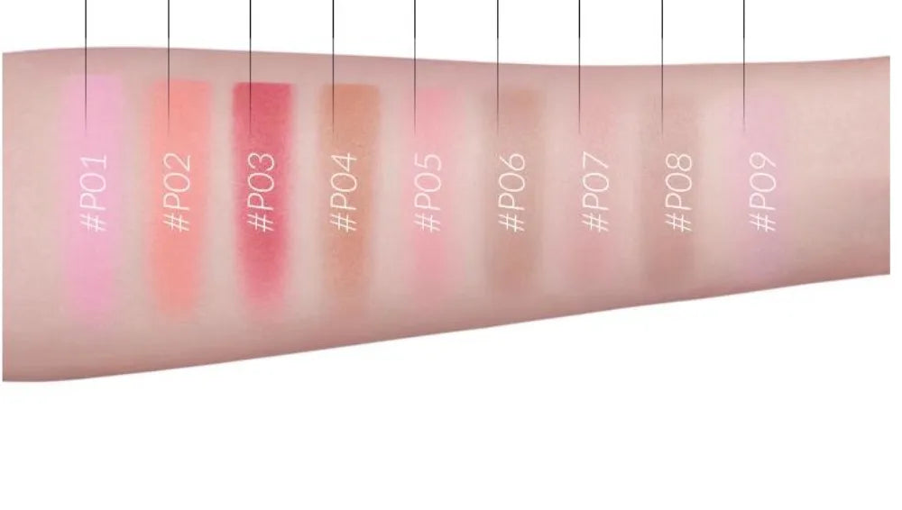 Kaleidos All In One Makeup Set – Lipgloss, Blush & Eyeshadow Palette