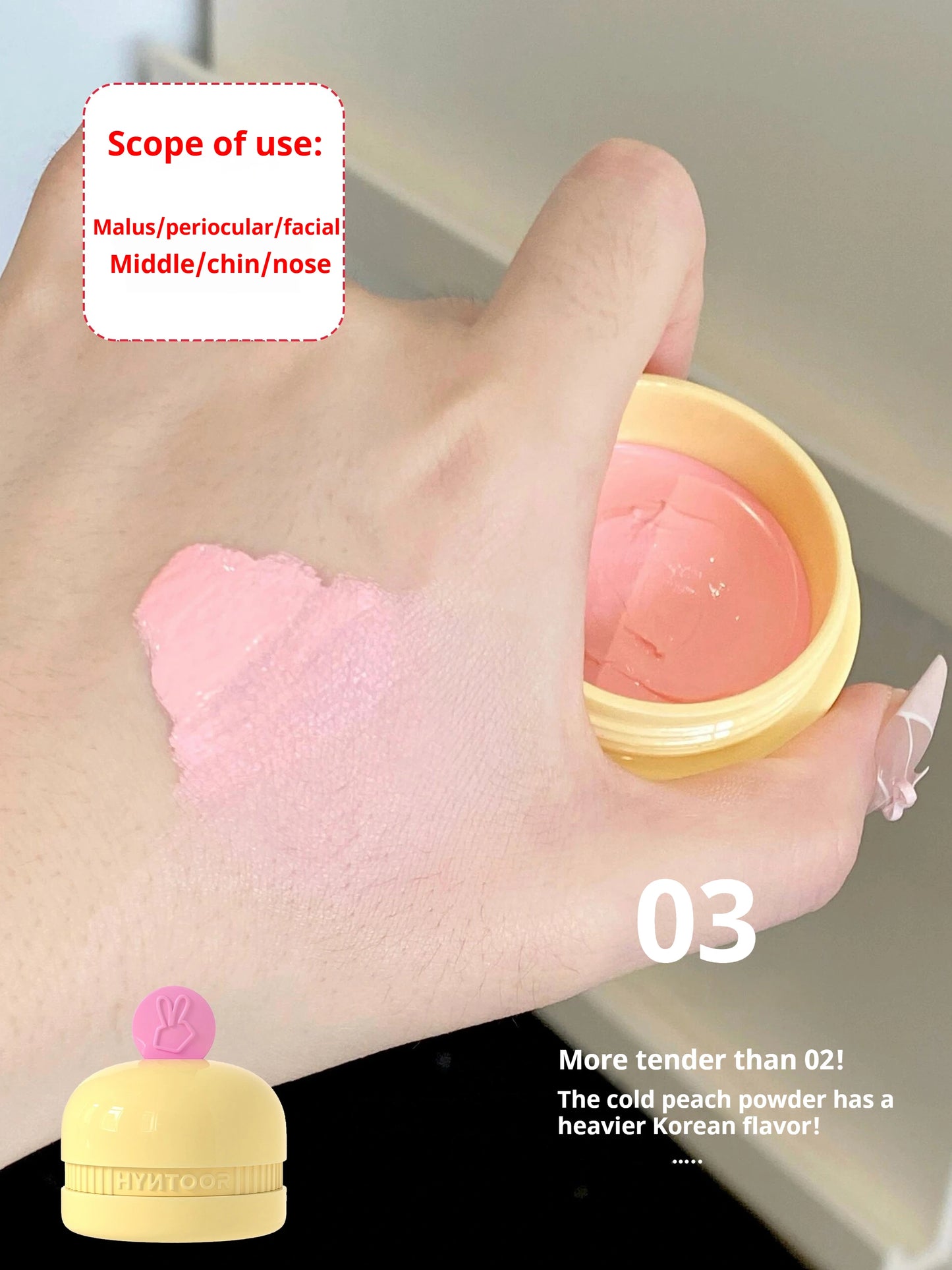 Hyntoor Macaron Brightening Cream Blush – 4 Colors