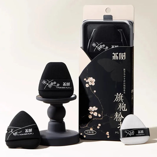 Lishu Set 3 Puff Chi-pao