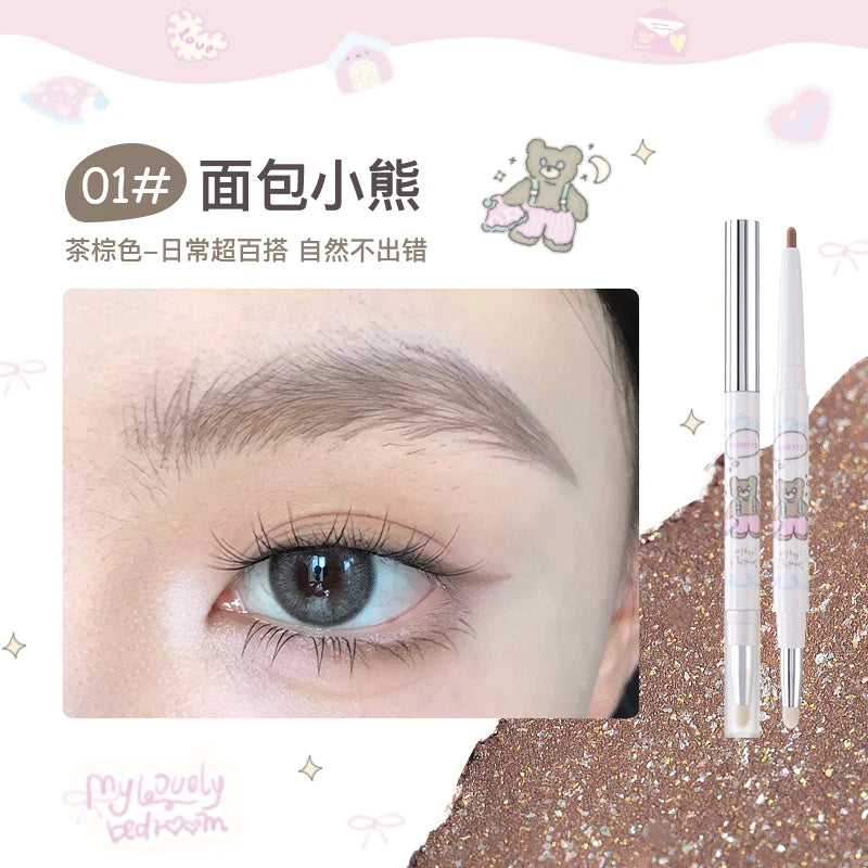 FLORTTE Eyeliner Gel Pen Double Head 2.4g