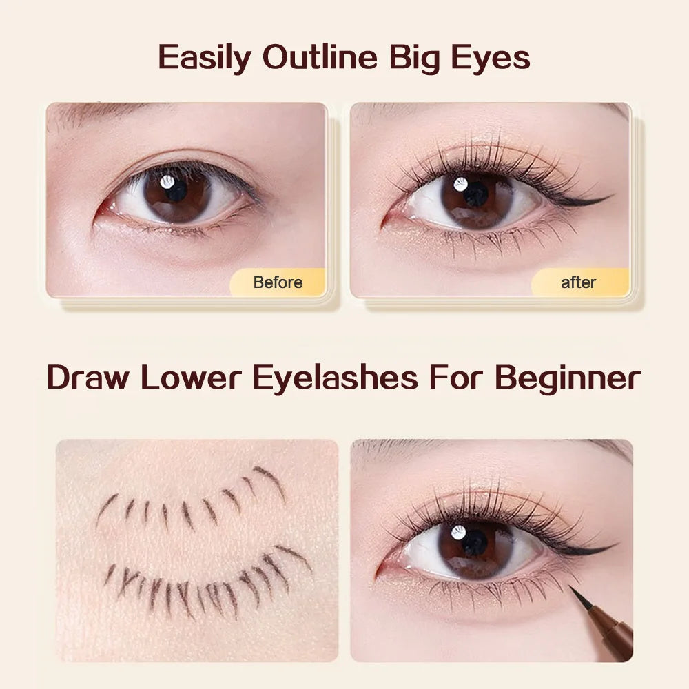GECOMO Color-Condensing Smooth Liquid Eyeliner Pen