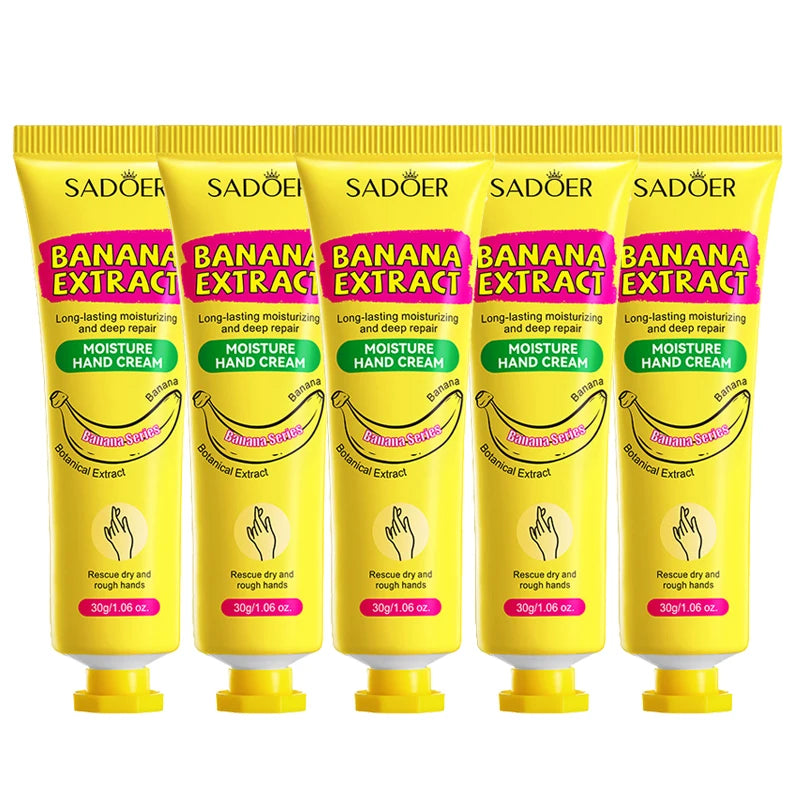 SADOER Banana Hand Cream – 3/5 pezzi