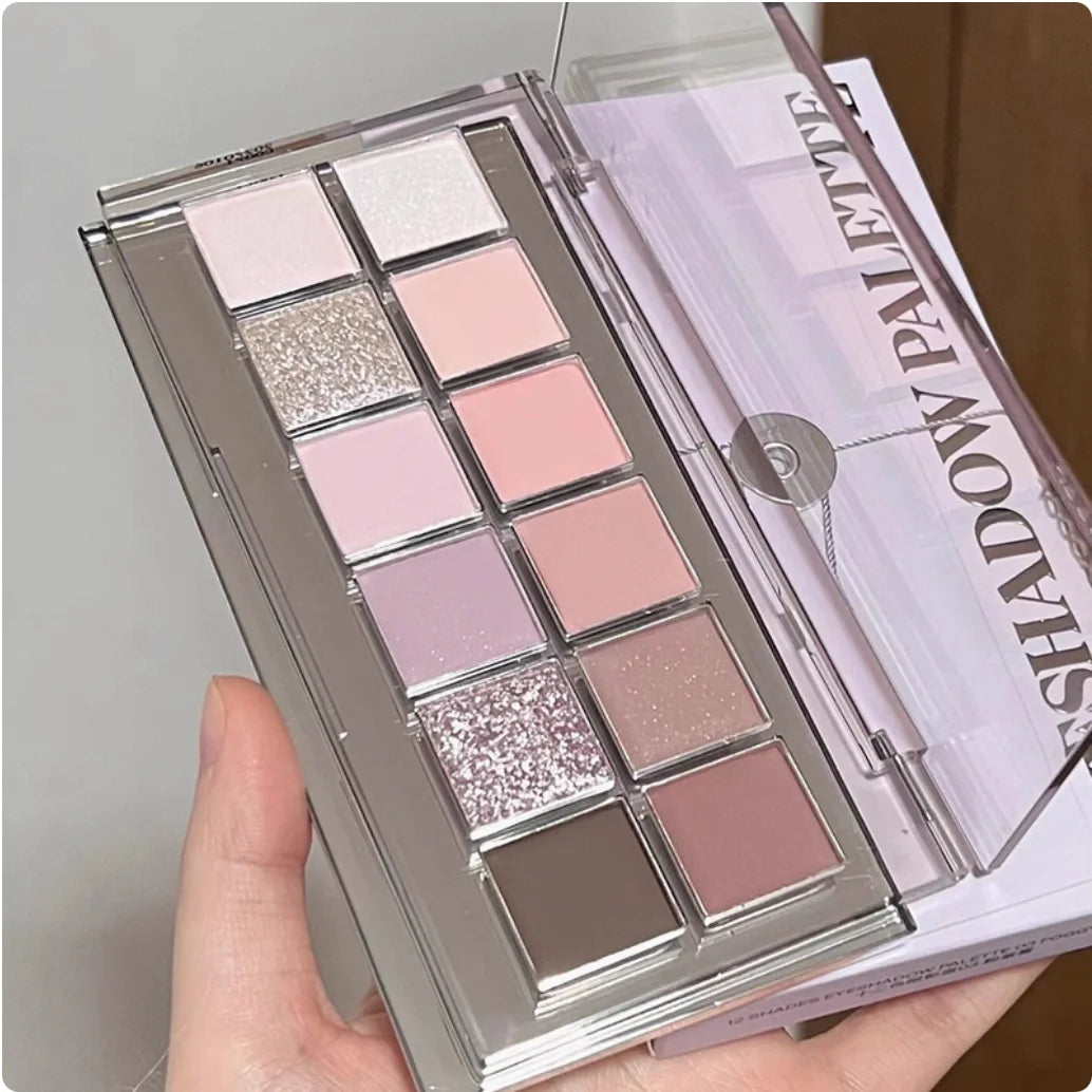 Joocyee 12 Shades Eyeshadow Palette – Long-Lasting & High Color